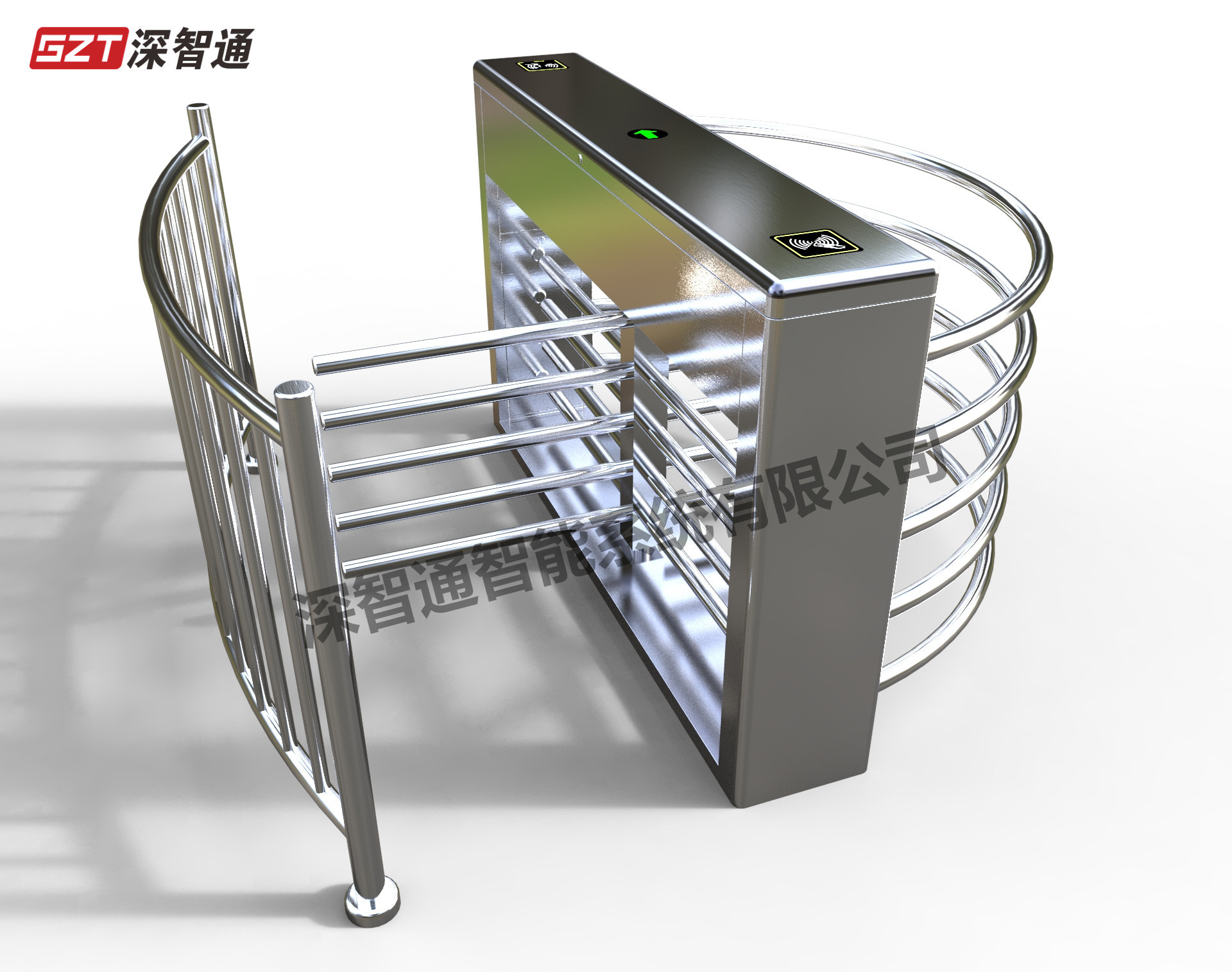 標準十字半高轉閘